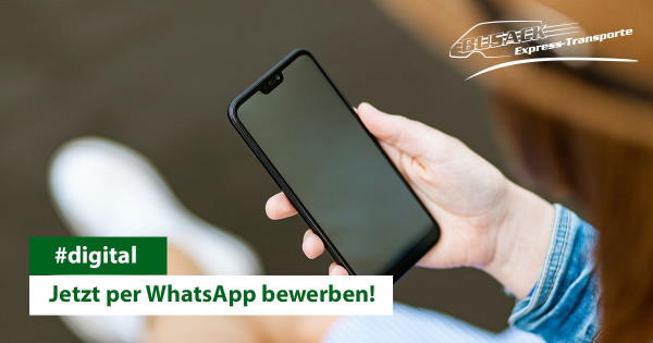 bewerben per whatsapp busack express